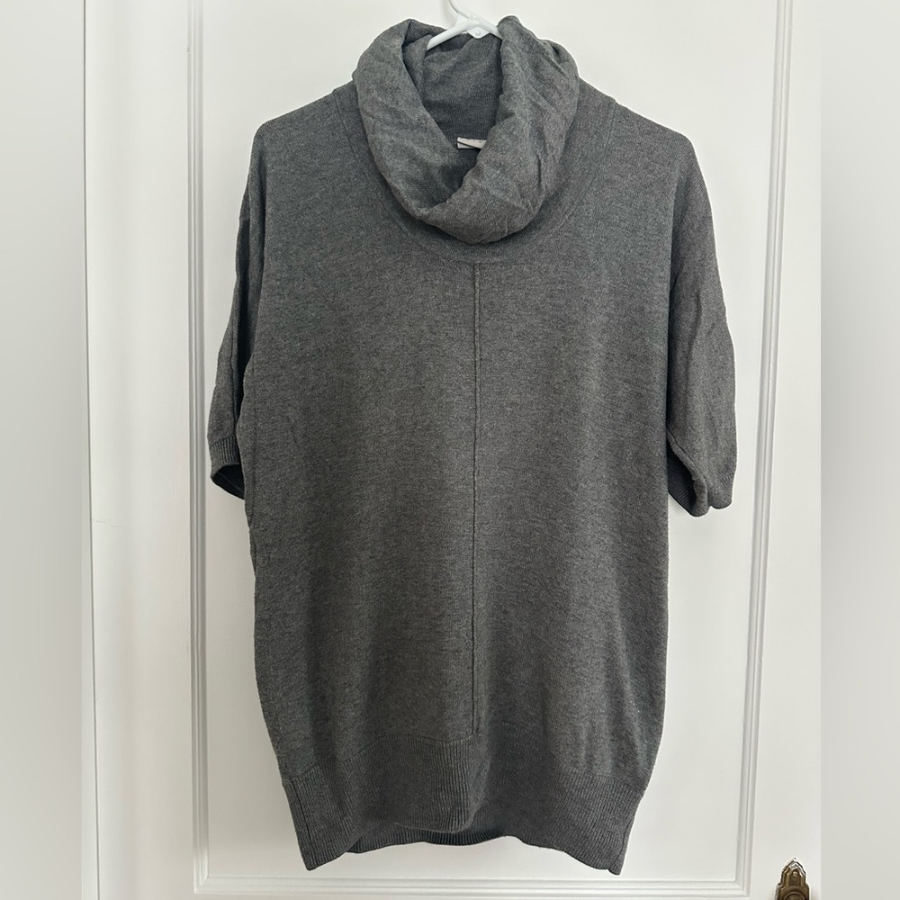 Esprit Gray Short Sleeve Sweater